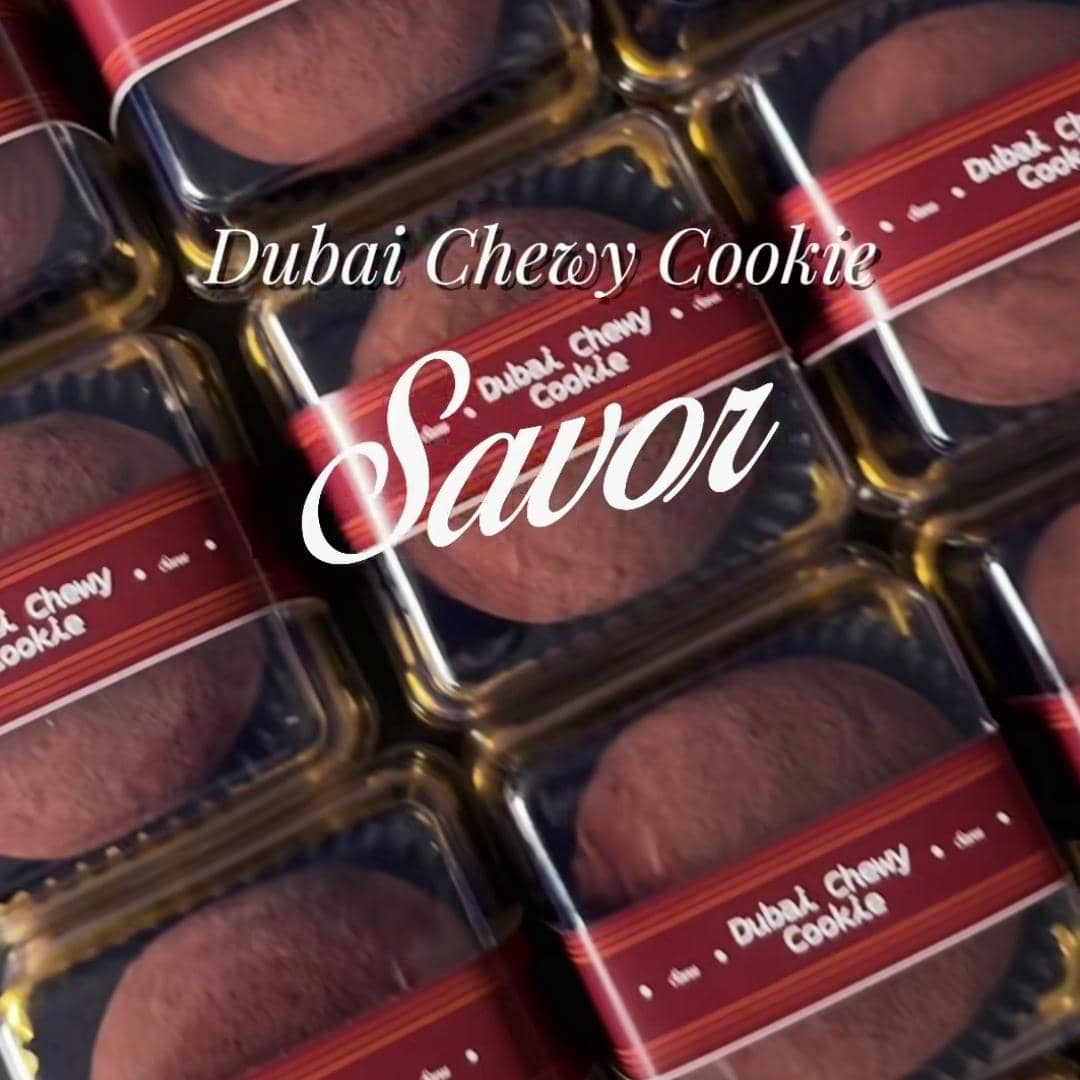 Dubai Chewy Cookies by Savor Bakery Cafe Bandar Lampung