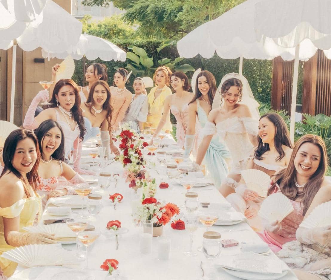 momen bridal shower Yaya Urassaya