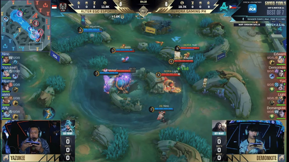 sebenarnya, AE selalu memimpin