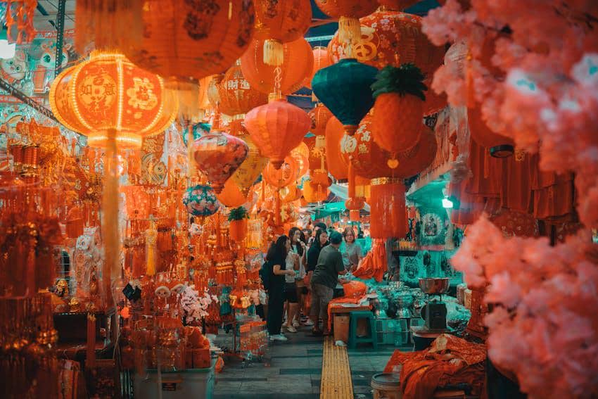 ilustrasi Glodok, Jakarta