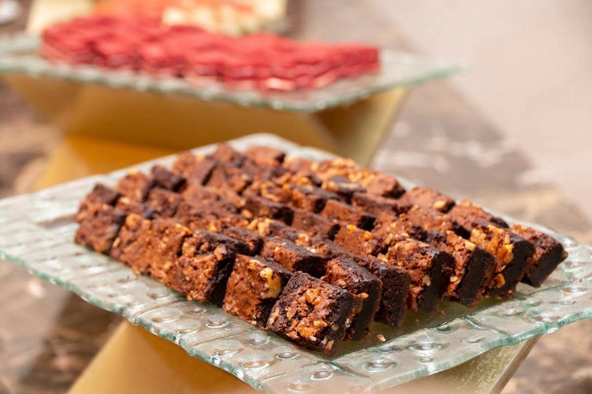 ilustrasi dessert cokelat