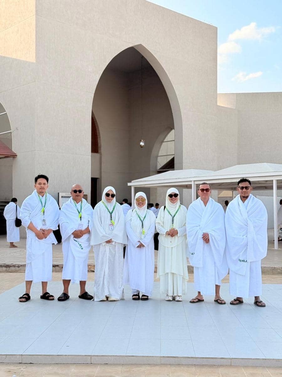 Barsena Bestandhi umrah di awal tahun 2026