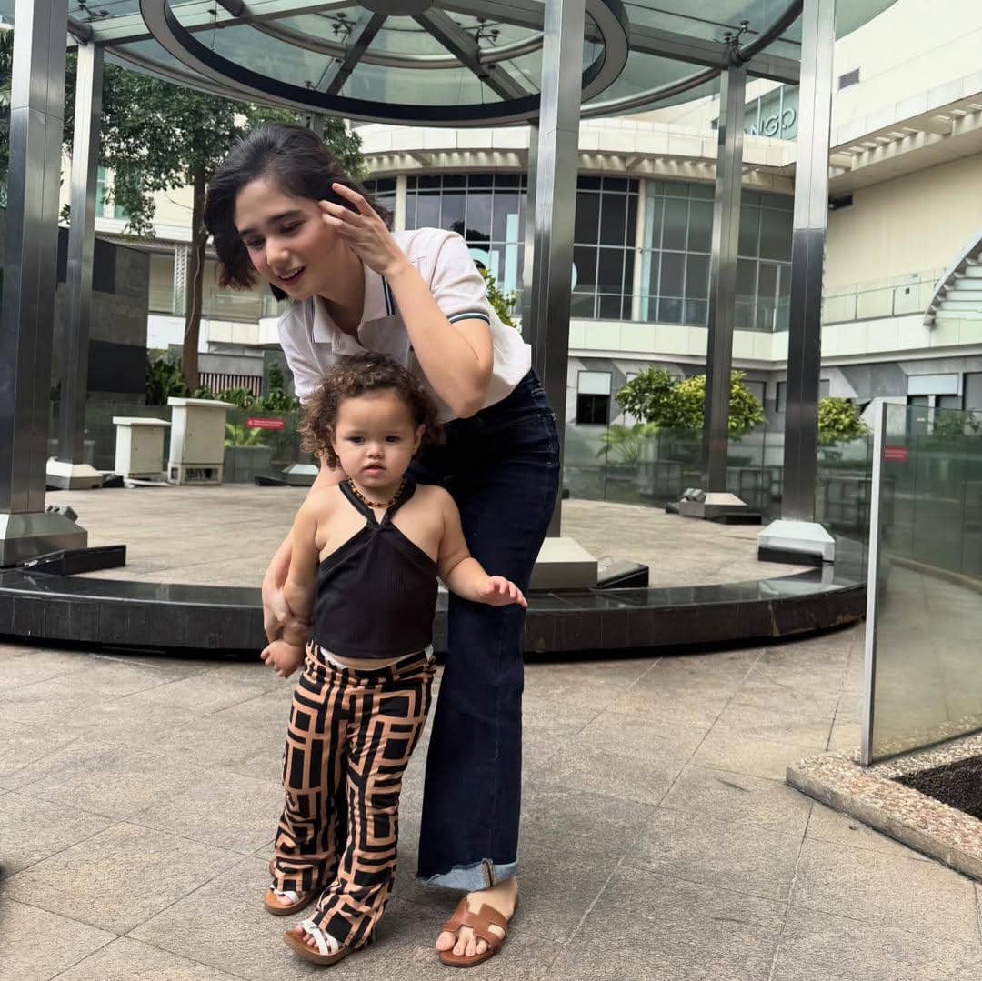 Tissa Biani dan Dul main bareng Briella Claire.