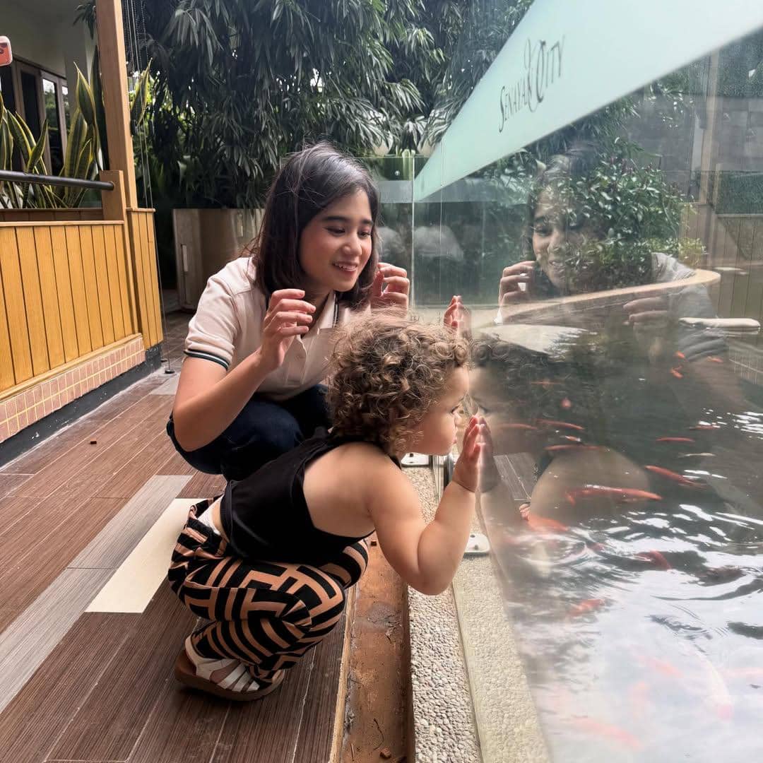 Tissa Biani dan Dul main bareng Briella Claire.