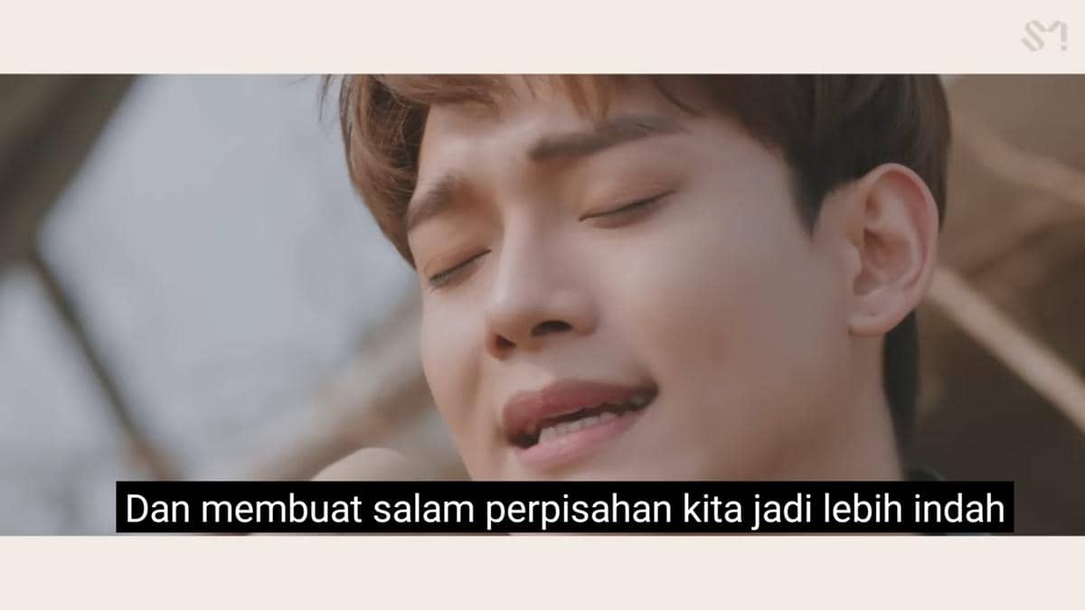 cuplikan MV "Beautiful Goodbye"