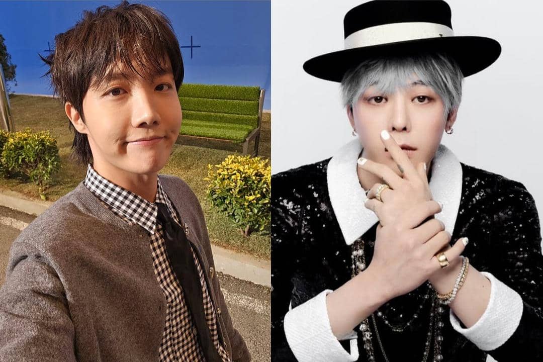 J-Hope BTS dan G-Dragon BIGBANG