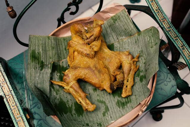 ilustrasi bebek ungkep 