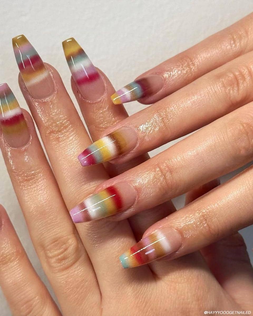 Ide nail art sweater mohair