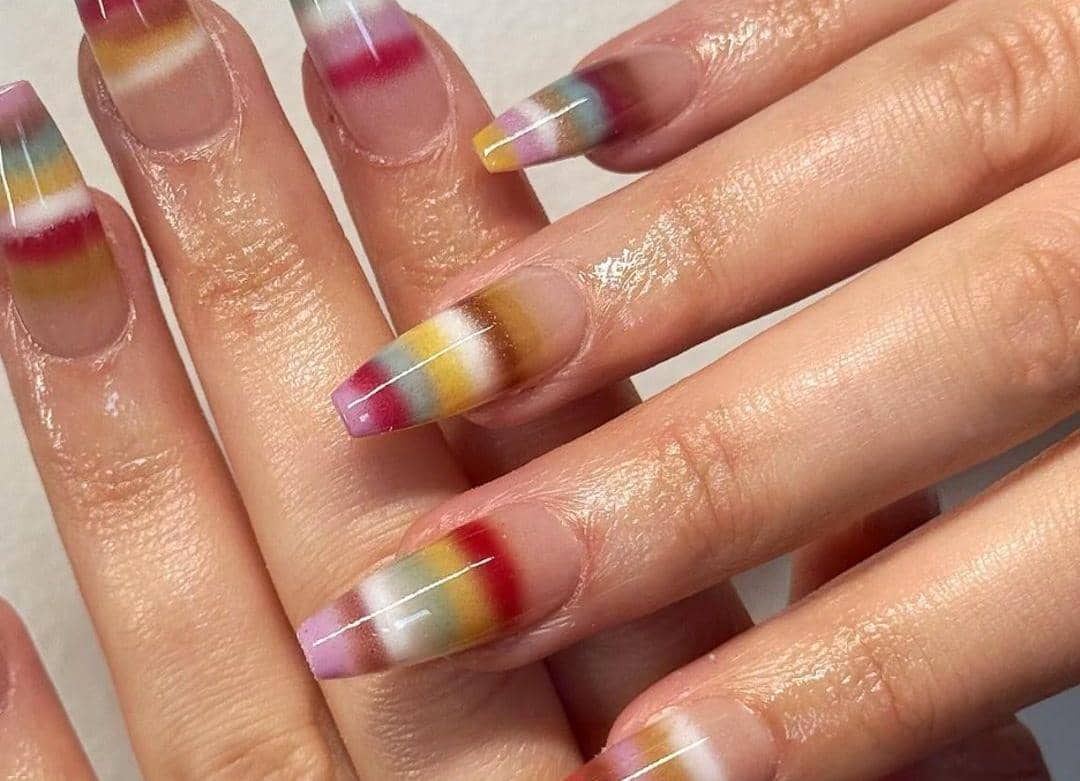 Ide nail art sweater mohair