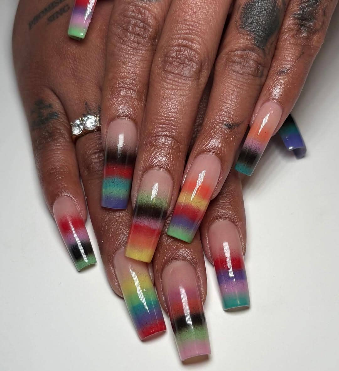 Ide nail art sweater mohair 