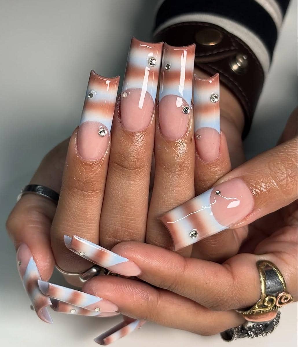 Ide nail art sweater mohair