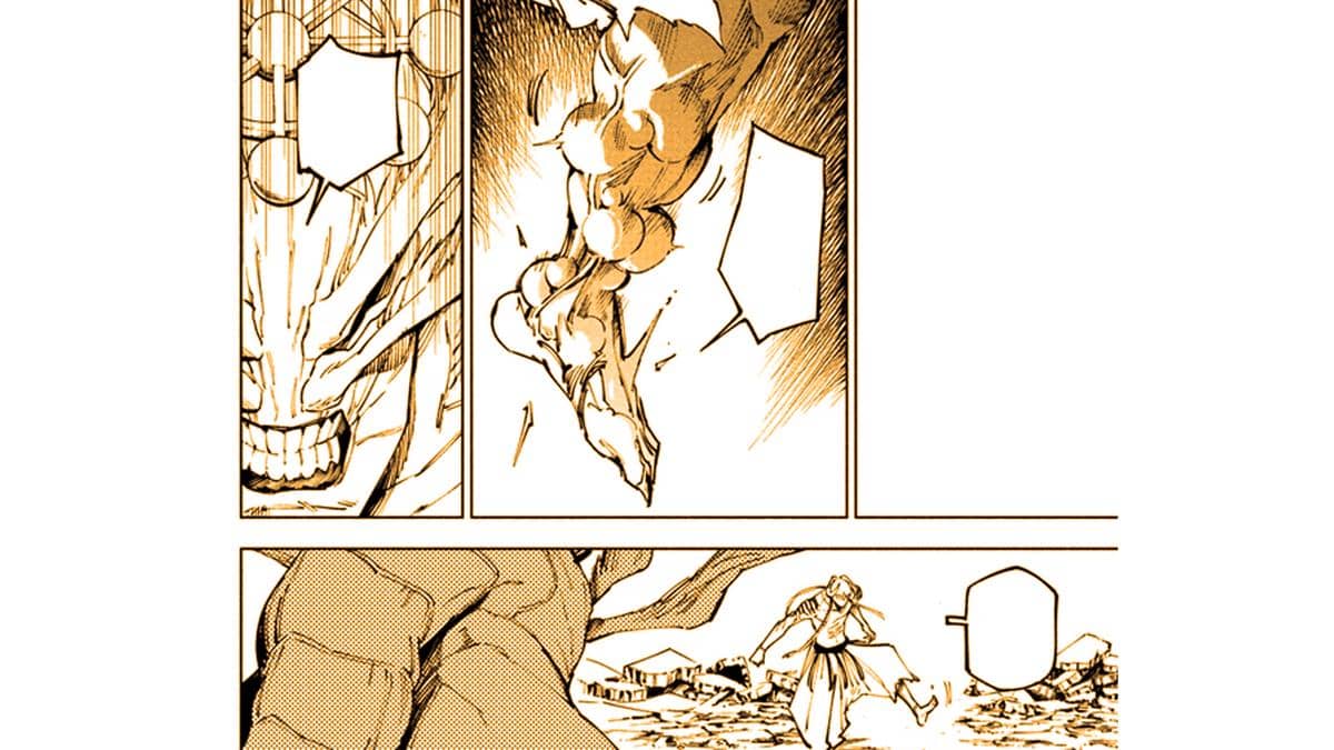 Dabura meregenerasi kakinya dengan kutukan pembalik - Jujutsu Kaisen Modulo