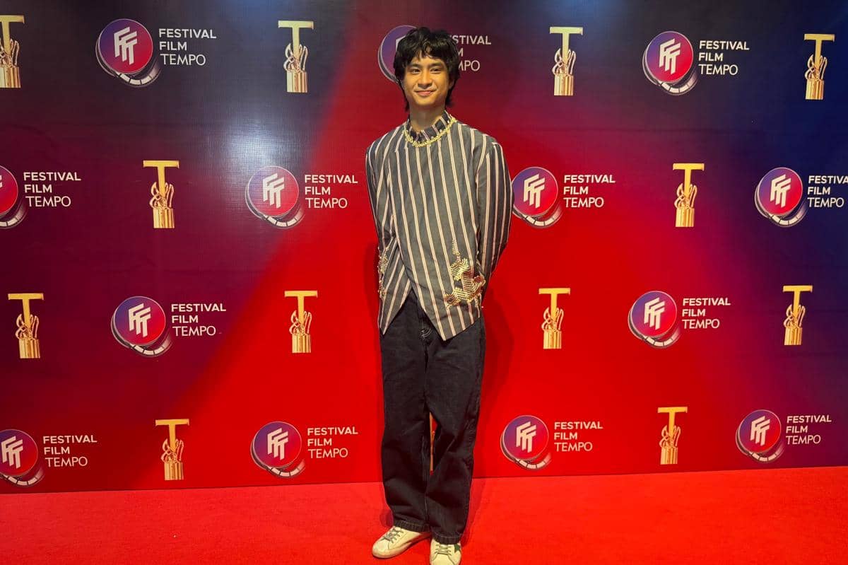 potret sineas di red carpet Festival Film Tempo 2025