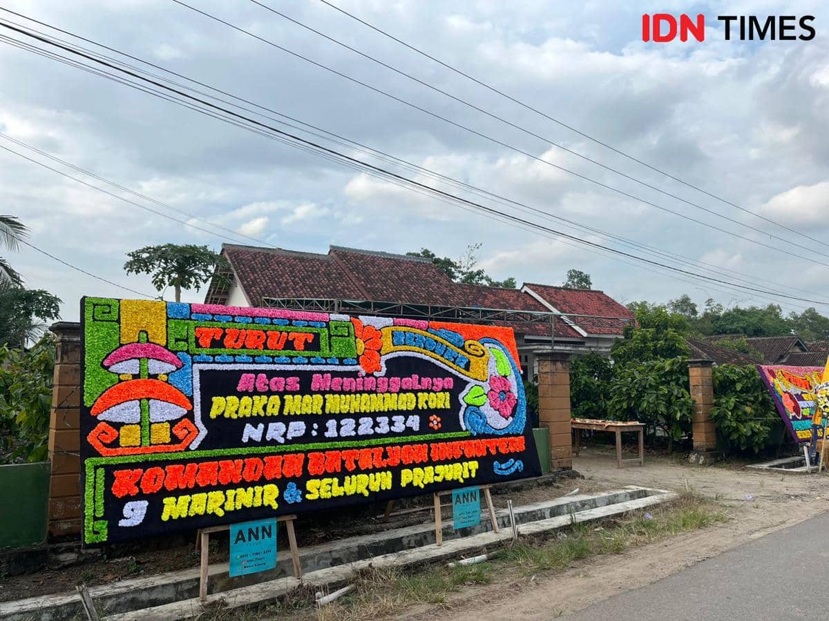 Suasana Haru di Rumah Duka Praka Kori, Marinir Korban Longsor Cisarua