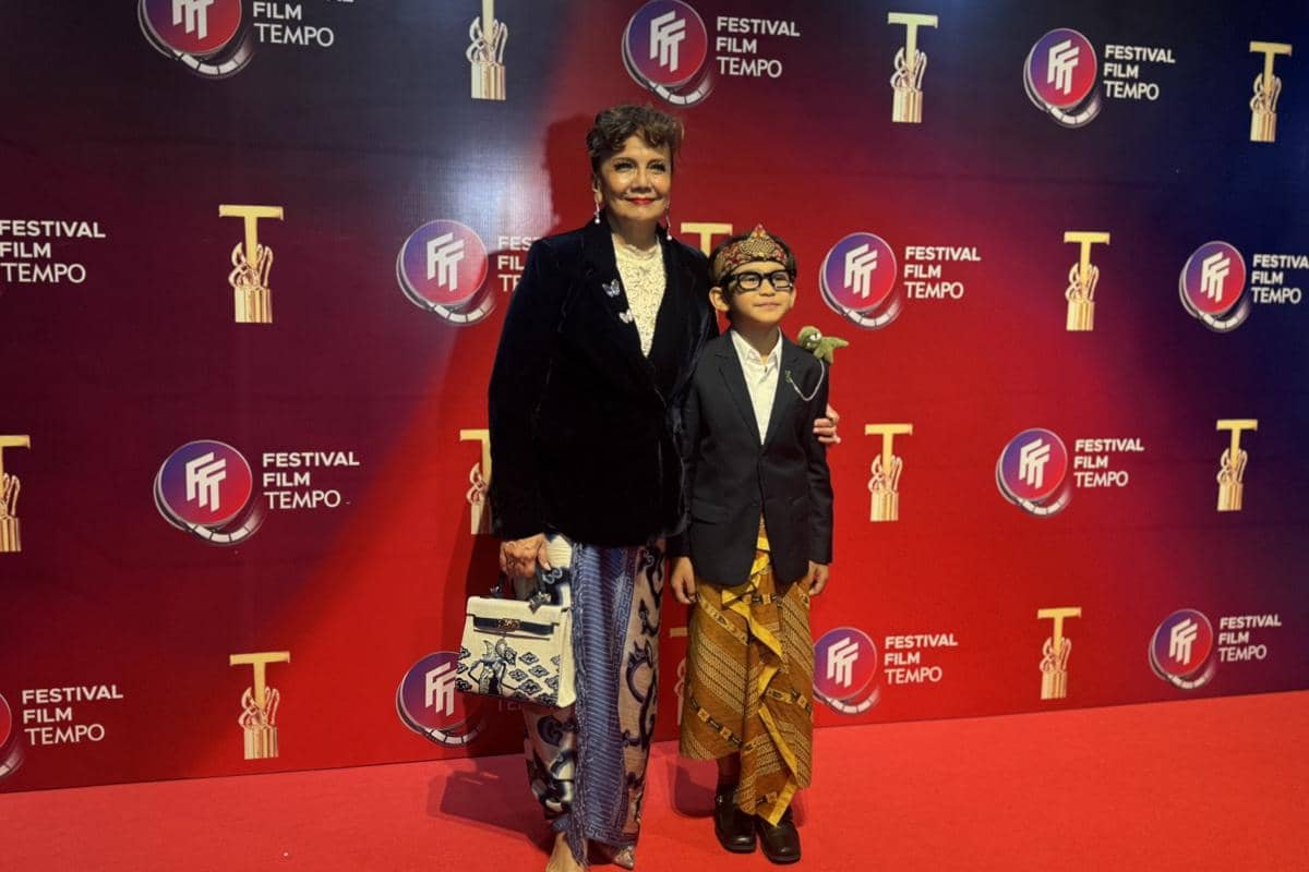 potret sineas di red carpet Festival Film Tempo 2025