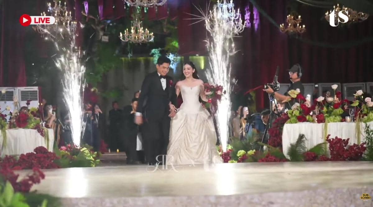 Resepsi Pernikahan Ranty Maria dan Rayn Wijaya di Bali (youtube.com/TS Media)