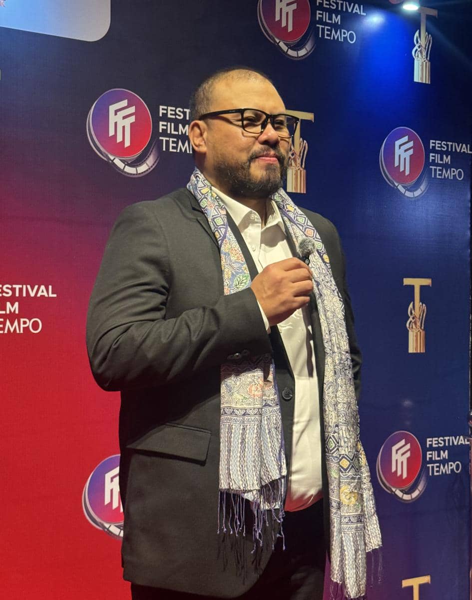 potret sineas di red carpet Festival Film Tempo 2025