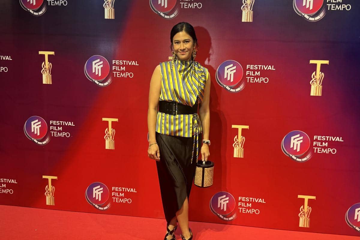 potret sineas di red carpet Festival Film Tempo 2025