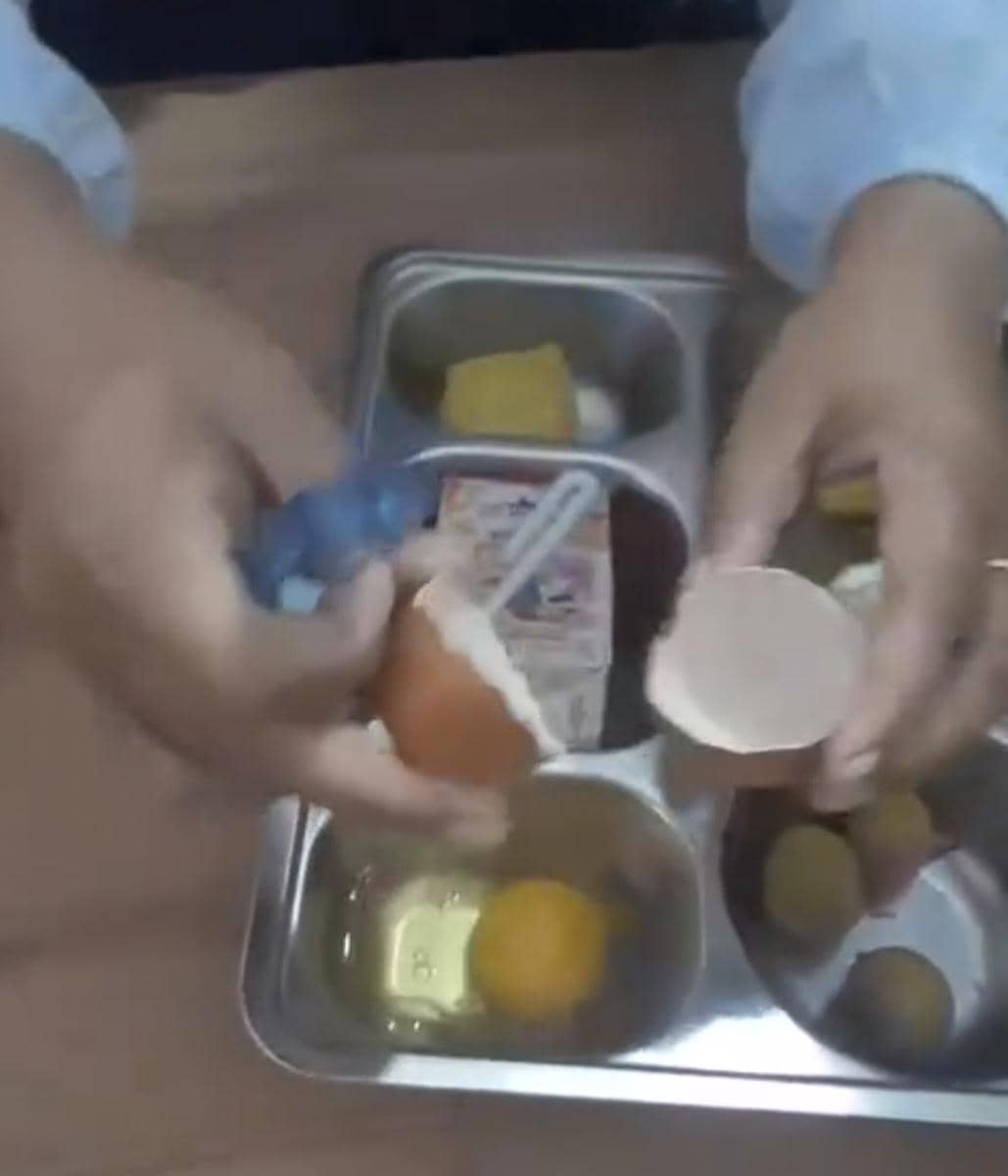 Video menu MBG di Lebak mentah 