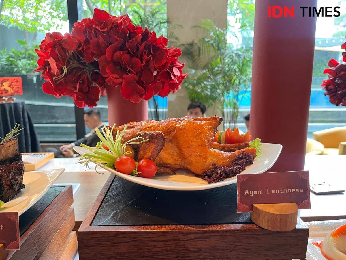 Potret buffet Imlek dari Four Points by Sheraton Surabaya, Tunjungan Plaza  