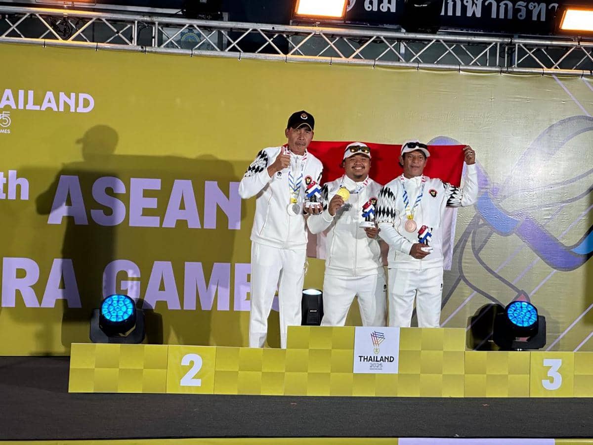 Atlet Sumut menyumbanng medali di ASEAN Para Games 2026 (dok.NPC Sumut)