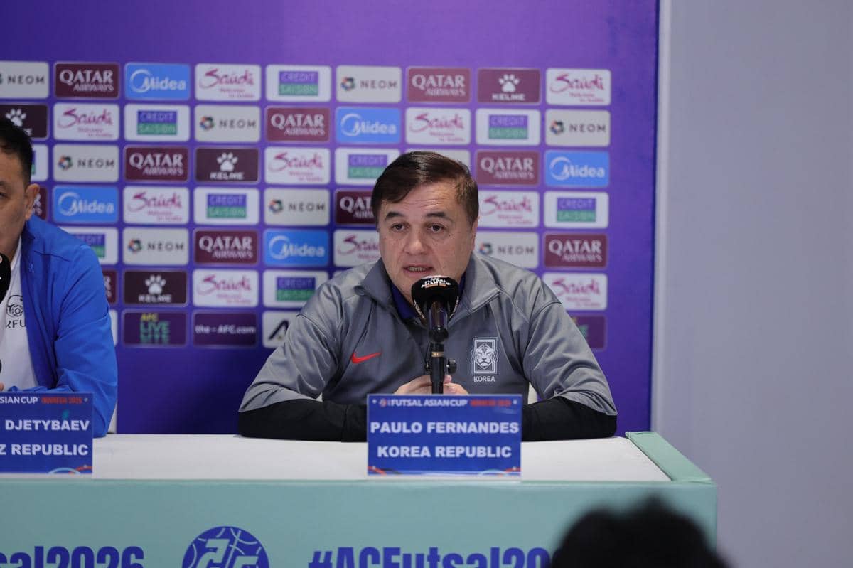 Jumpa pers Timnas Futsal jelang Piala Asia 2026