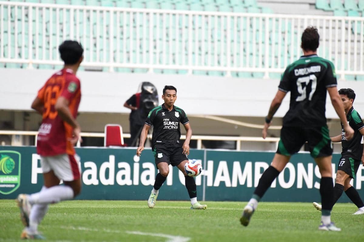 Duel PSMS kontra Garudayaksa FC di Stadion Pakansari, Bogor, Minggu (25/1/2026) (dok.PSMS)