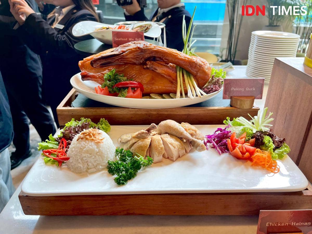 Potret buffet Imlek dari Four Points by Sheraton Surabaya, Tunjungan Plaza (IDN Times/Dewi Suci)