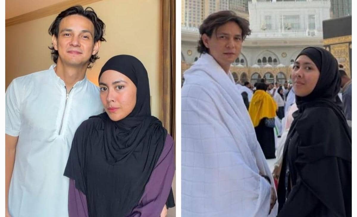 Marcell Darwin pertama kali umrah