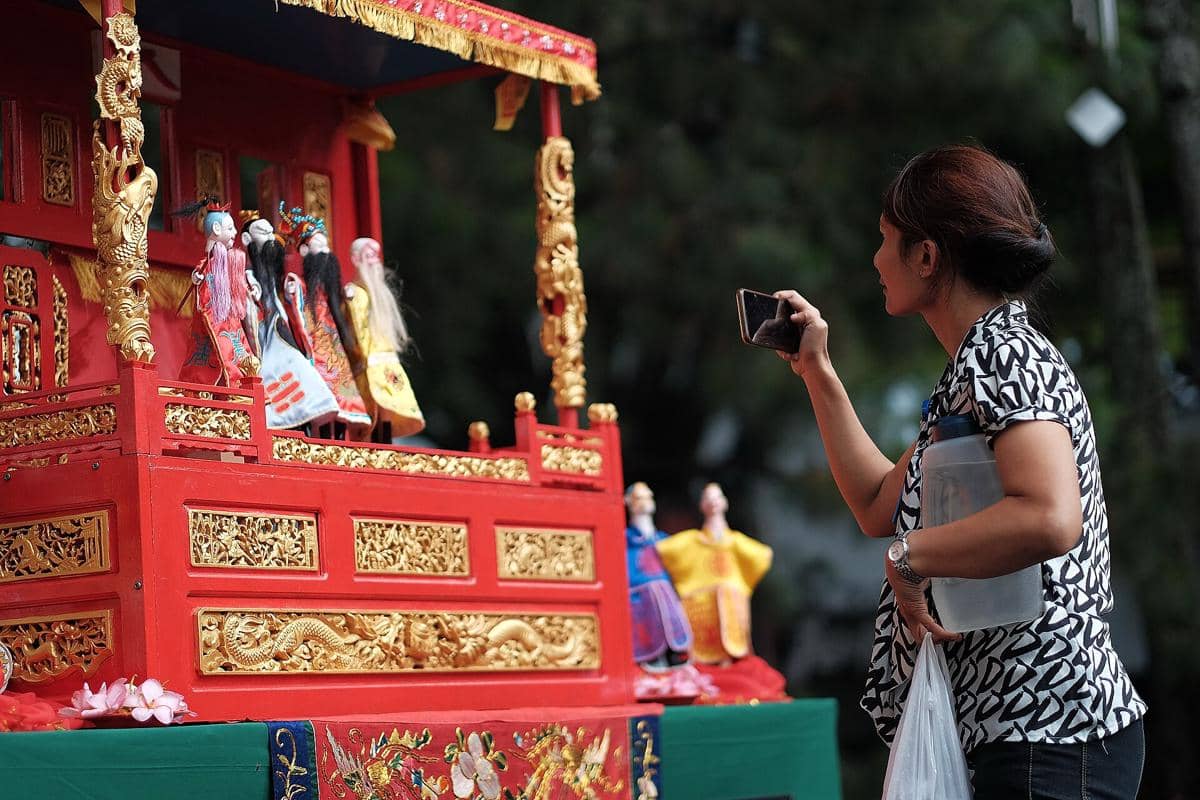 potret wayang potehi