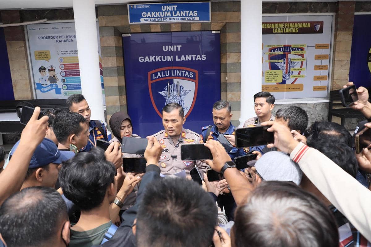 Kasatlantas Polres Kediri Kota, AKP Tutud Yudho Prastyawan. IDN Times/istimewa