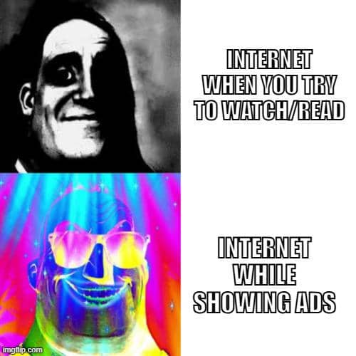 meme kartun tentang internet lemot