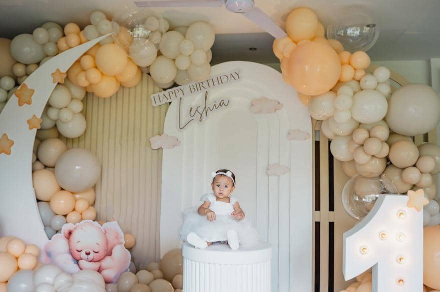 Ulang Tahun Pertama Leshia, Anak Lesti dan Rizky Billar (instagram.com/lestikejora)