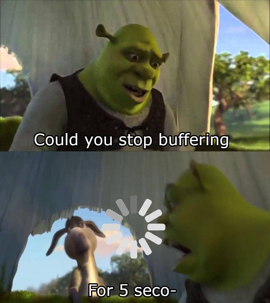 meme kartun tentang internet lemot