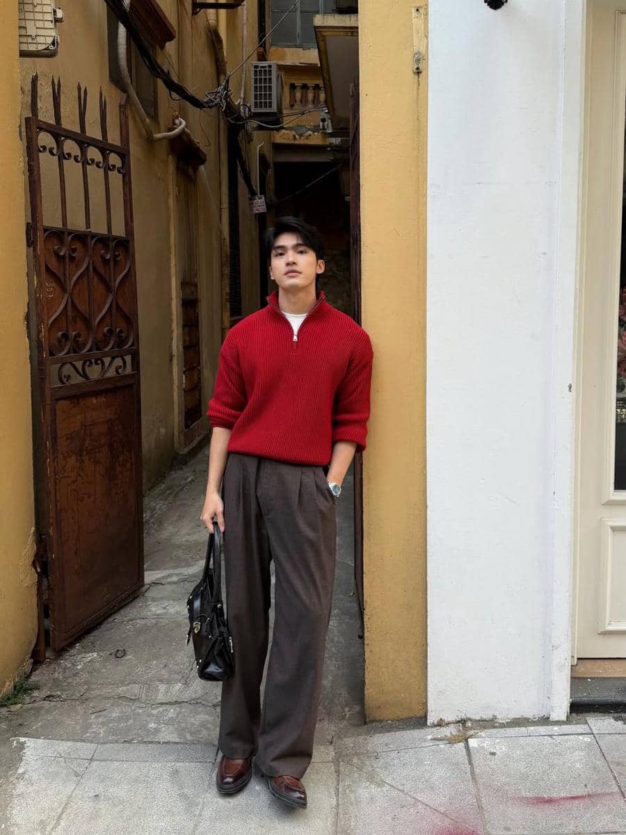 OOTD Imlek Pria Kasual