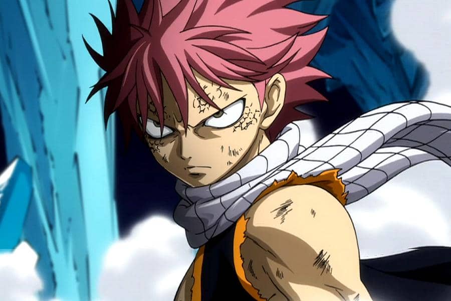 Natsu dalam wujud Dragon Force.