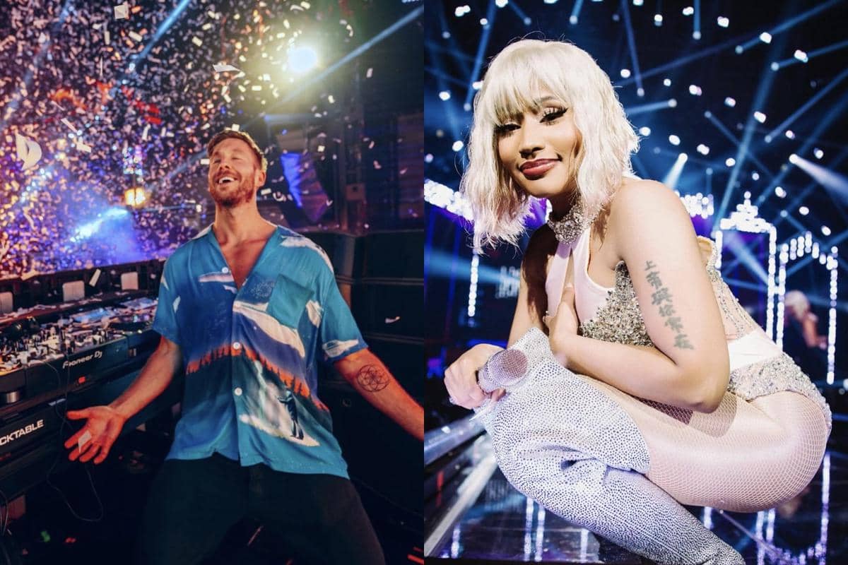 Calvin Harris dan Nicki Minaj.