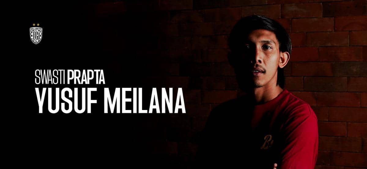 Yusuf Meilana yang dipinjam dari Persik Kediri. 
