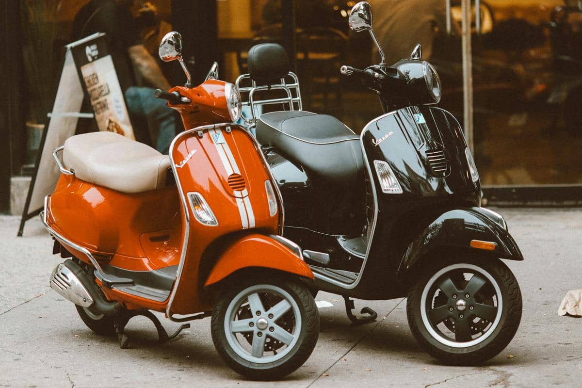 ilustrasi motor matic Eropa