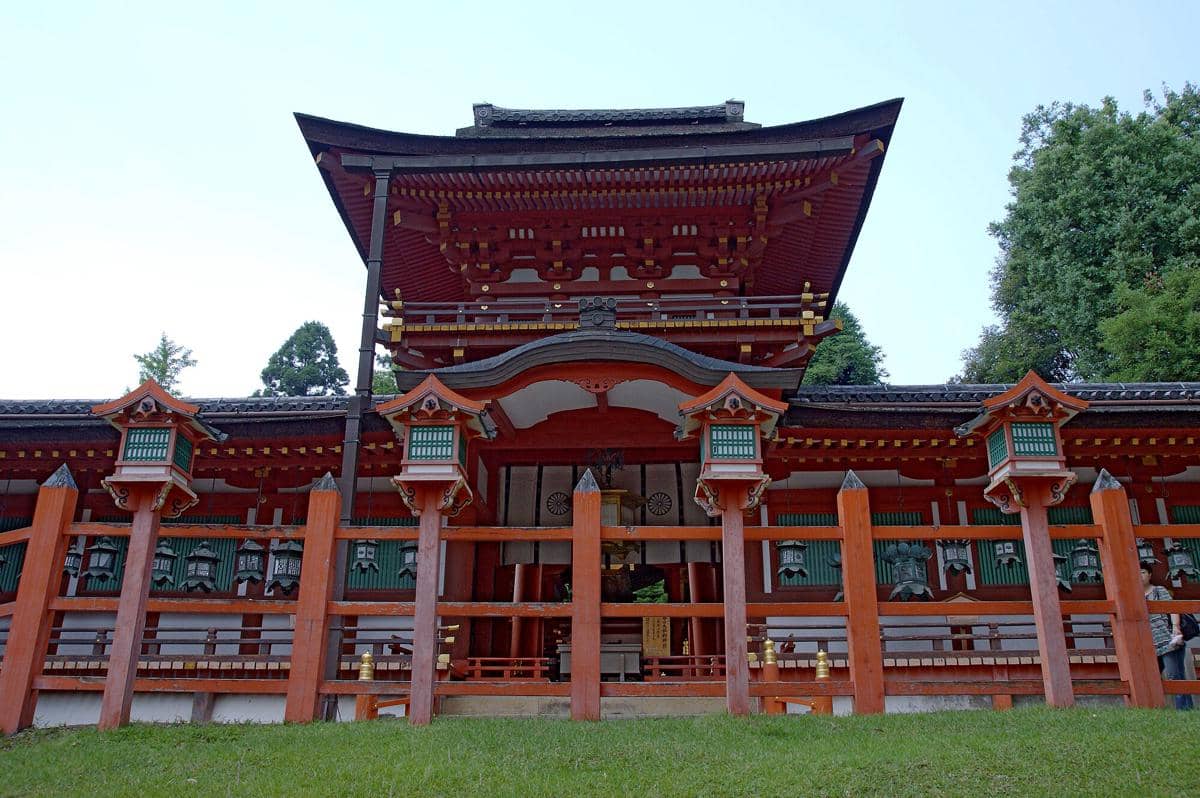 potret Kasugataisha Shrine