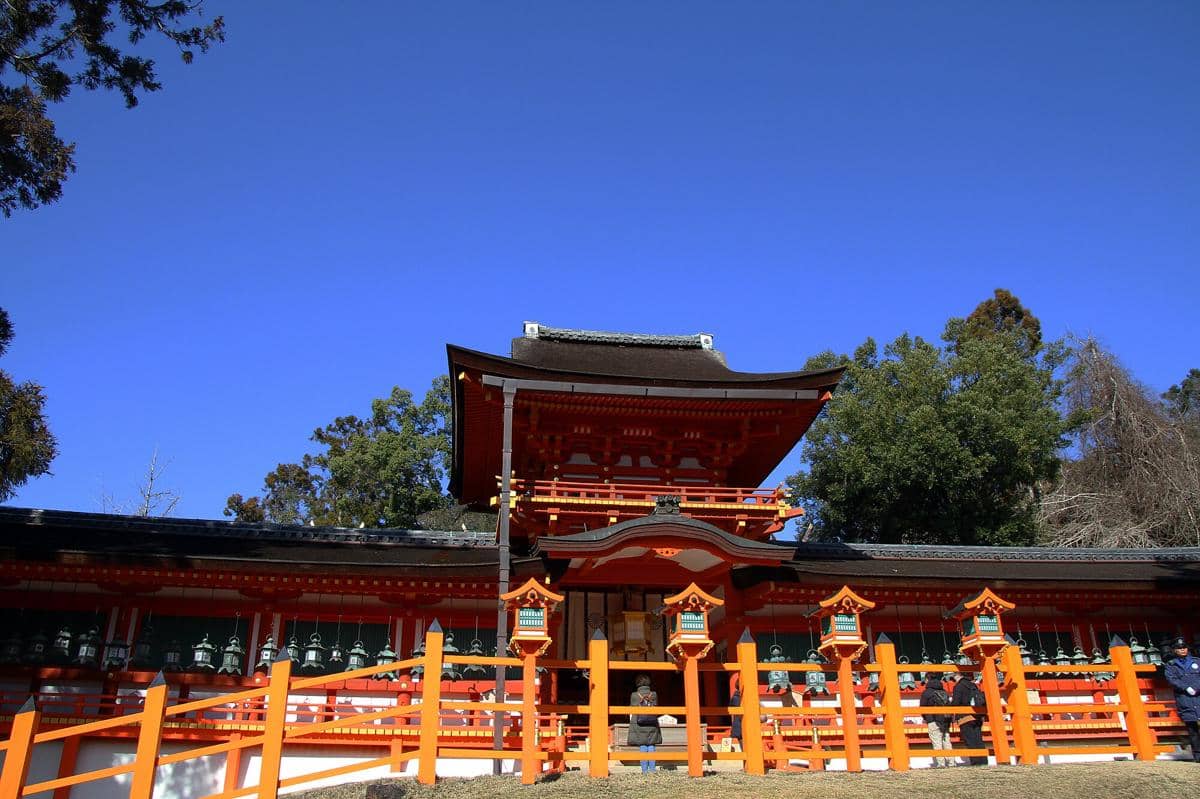 potret Kasugataisha Shrine
