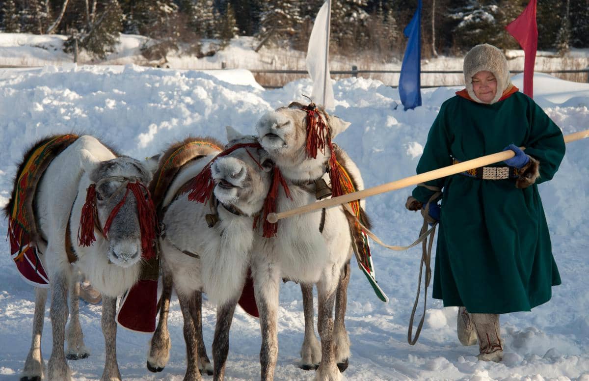 ilustrasi kehidupan di desa Oymyakon