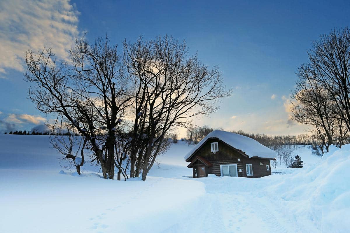 ilustrasi infrastruktur di desa Oymyakon