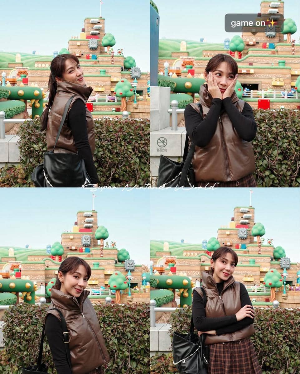 Dinda Kirana liburan ke Jepang bersama adik tercinta