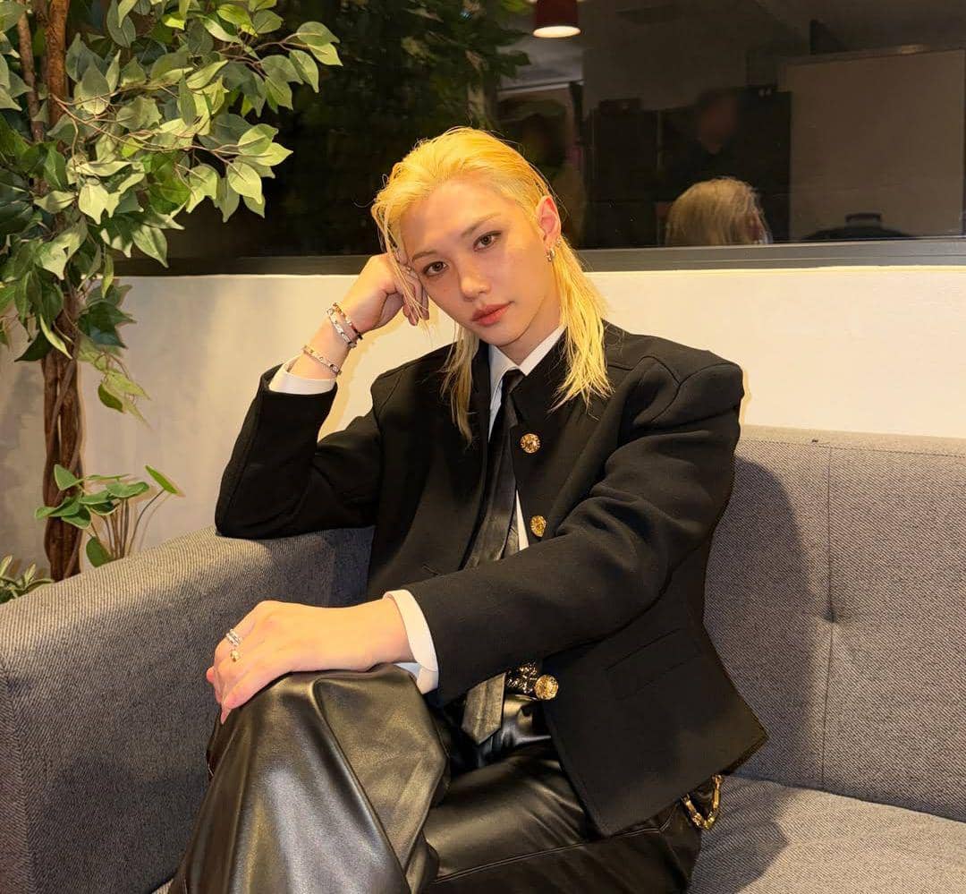 Potret Felix Stray Kids 