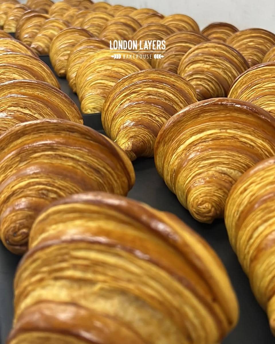croissant London Layers Bakehouse
