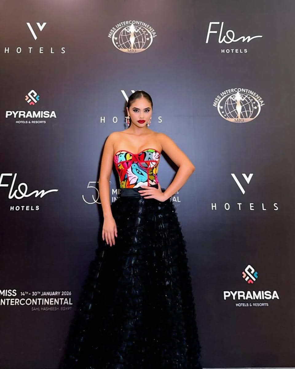 potret Carolina Ruelas, Miss Intercontinental Meksiko 2025