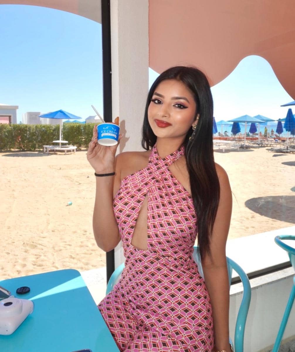 potret Isniya Sapkota, Miss Intercontinental Singapura 2025 