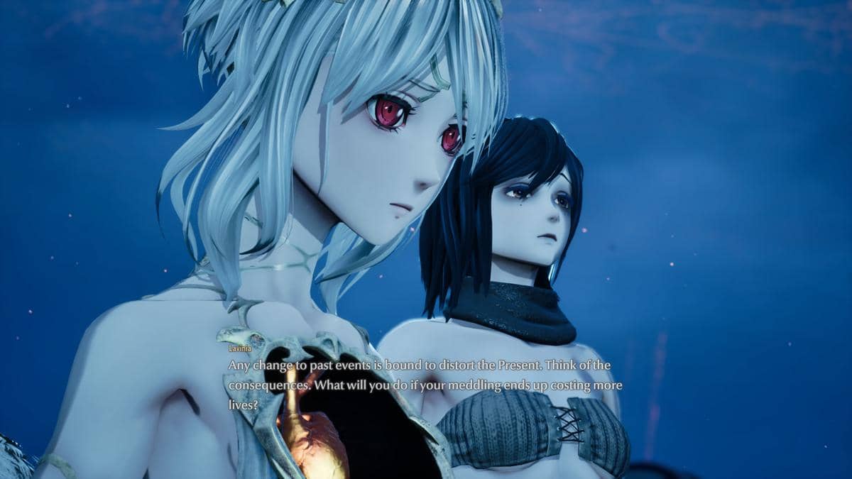 Screenshot diambil dari versi PS5. (Dok. Bandai Namco Studios/Code Vein II)