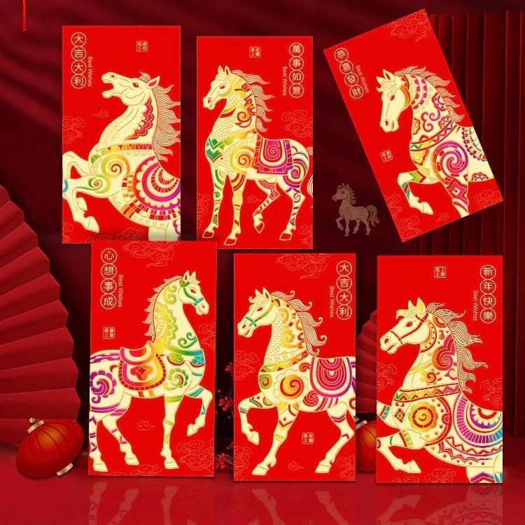 Ilustrasi angpao Imlek (Shopee/Tokoimut89)